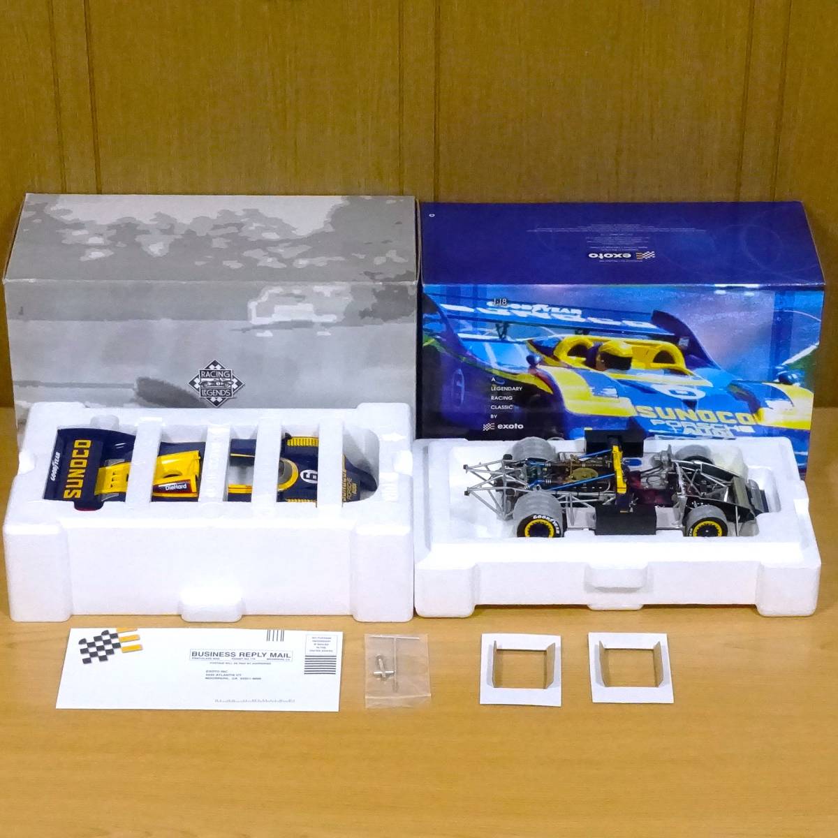 1/18 1973 Porsche 917/30 Sunoco Can-Am Exoto RLG18182(エグゾト