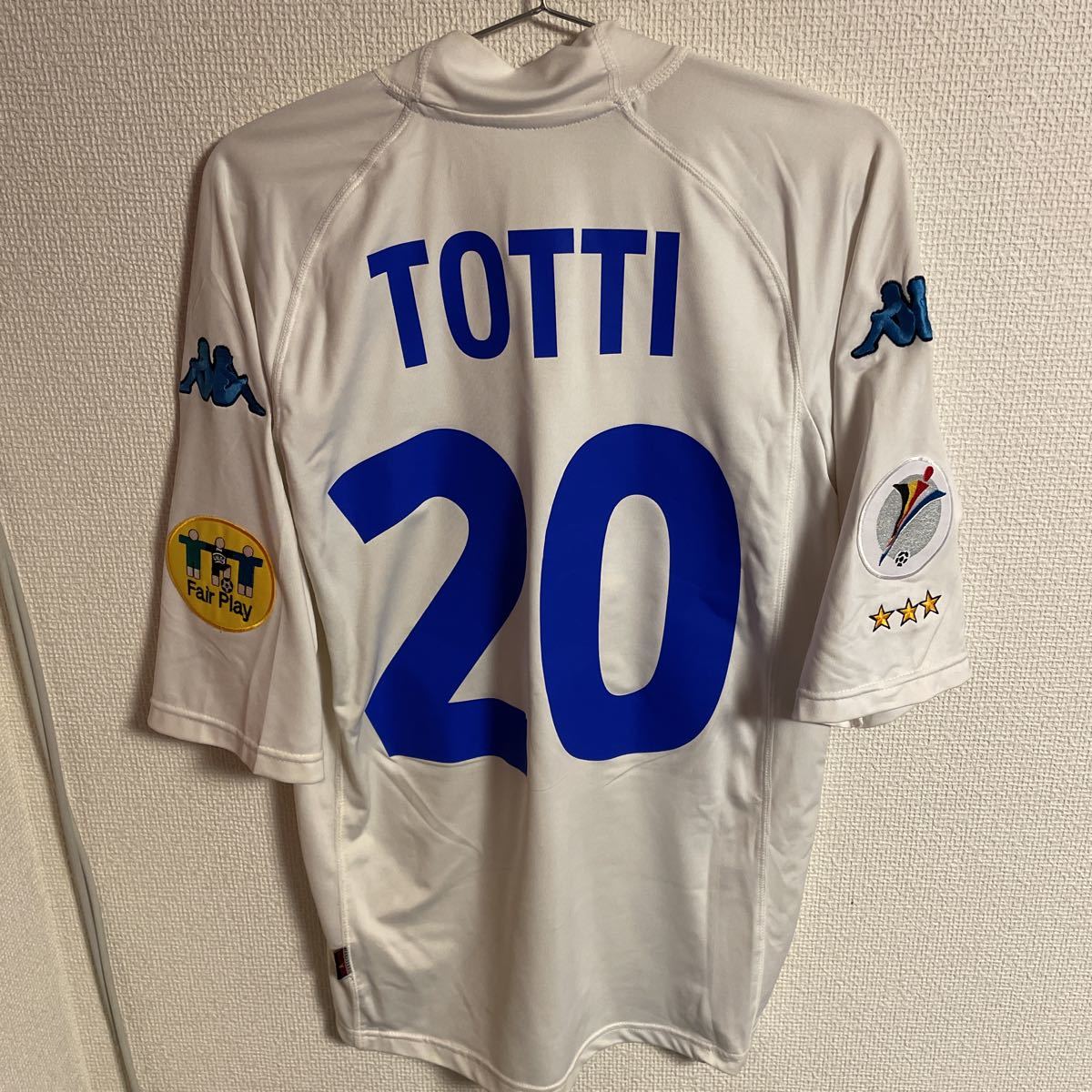 【人気，大得価】 トッティ イタリア代表 ユニフォーム カッパ(イタリア)｜売買されたオークション情報、yahooの商品情報をアーカイブ公開 - オークファン ユニフォーム