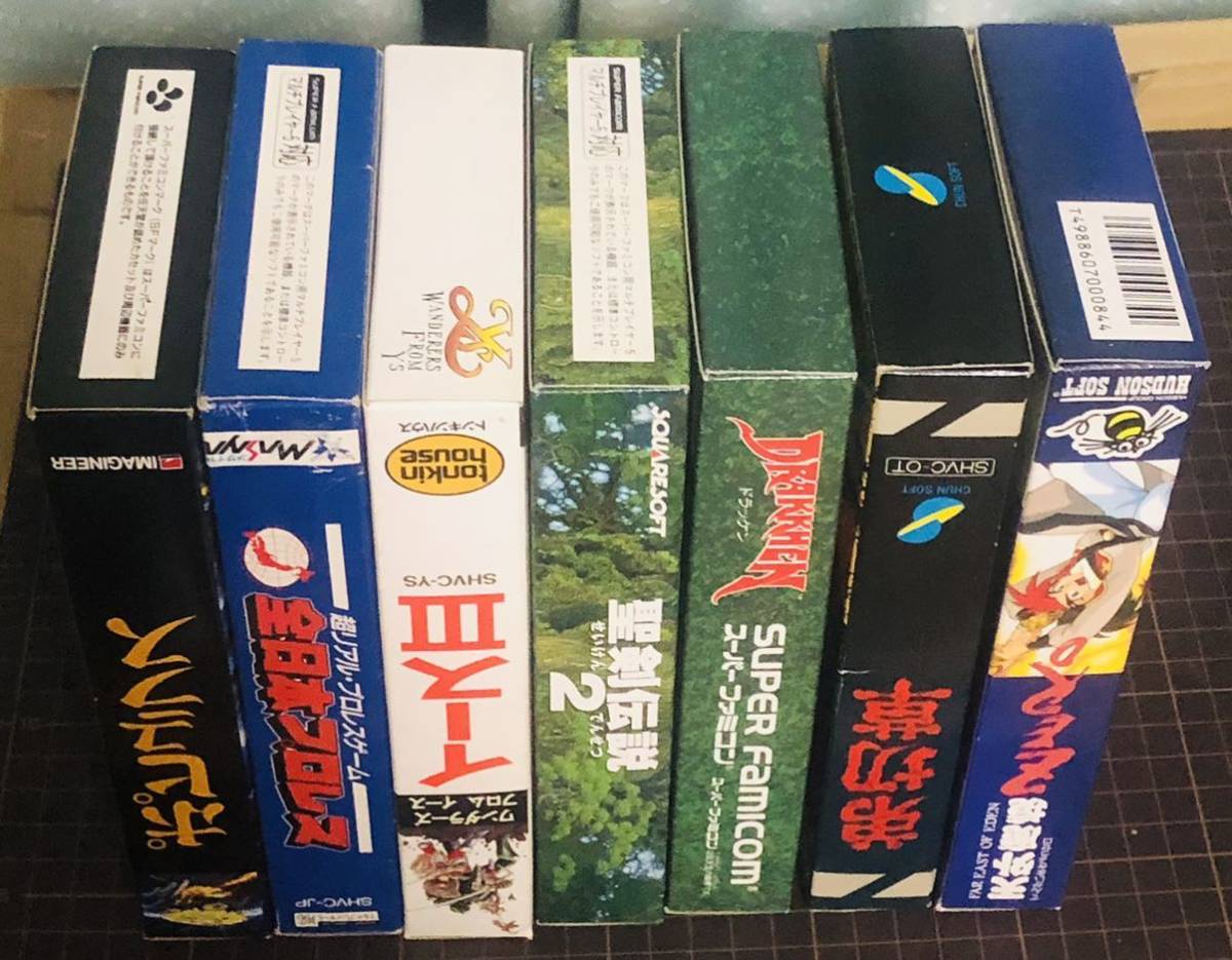 スーパーファミコンソフト 7本セット ソフト 7本セット