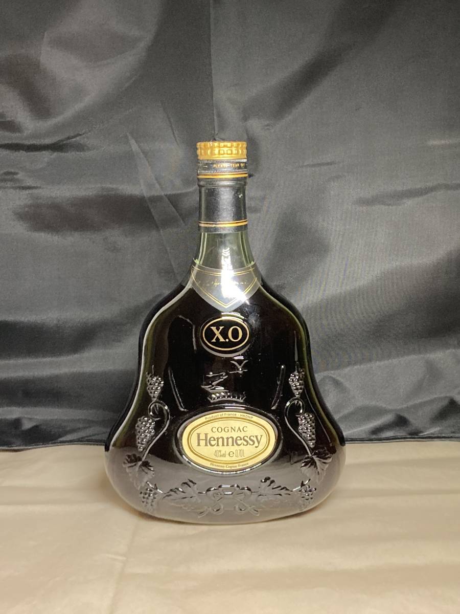 未開栓古酒 ヘネシー エクストラ 金キャップ グリーンボトル 700ml