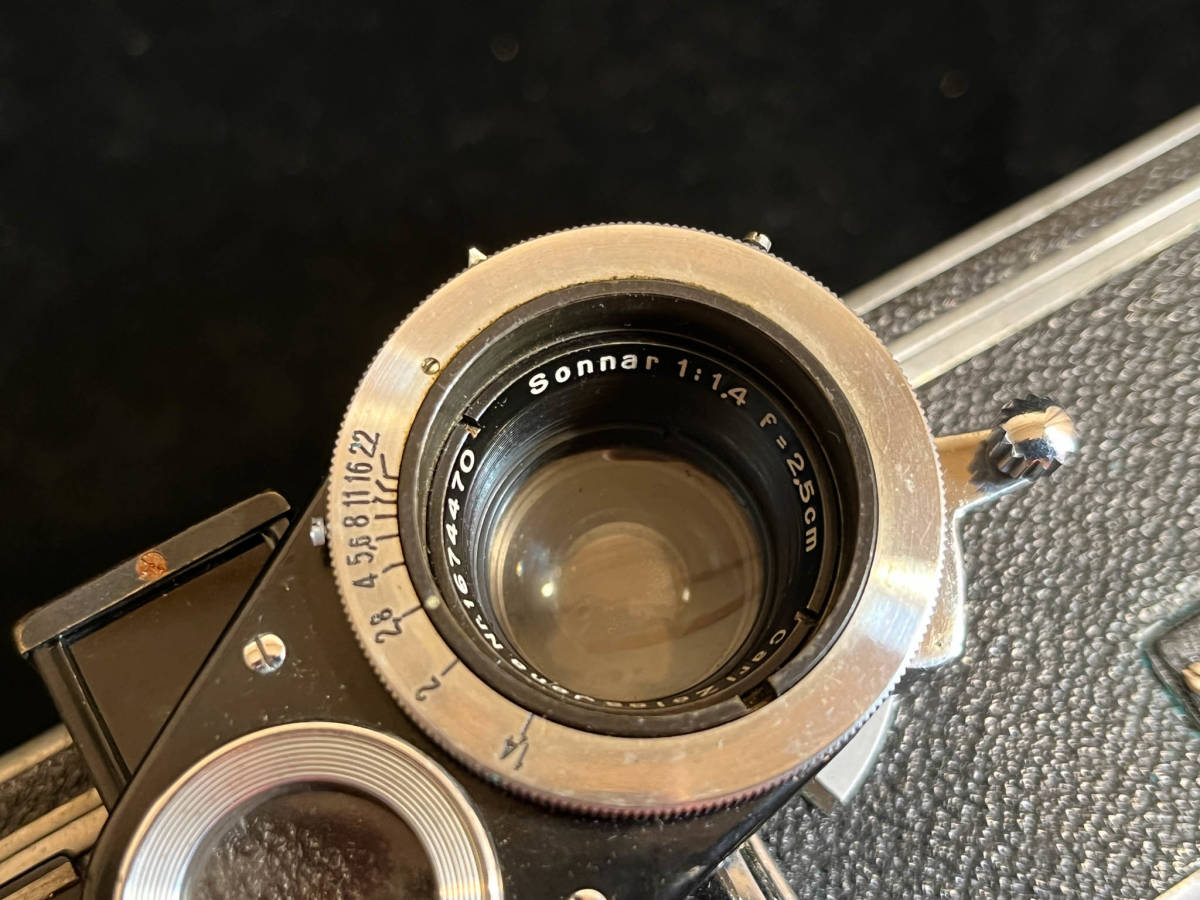 ZEISS IKON 【MOVIKON16】 16mmカメラ Carl Zeiss Sonnar 1:1.4 f=2.5cm ヴィンテージ カメラ ジャンク Zeiss Movikon Ikon K Ikon: No.W49689