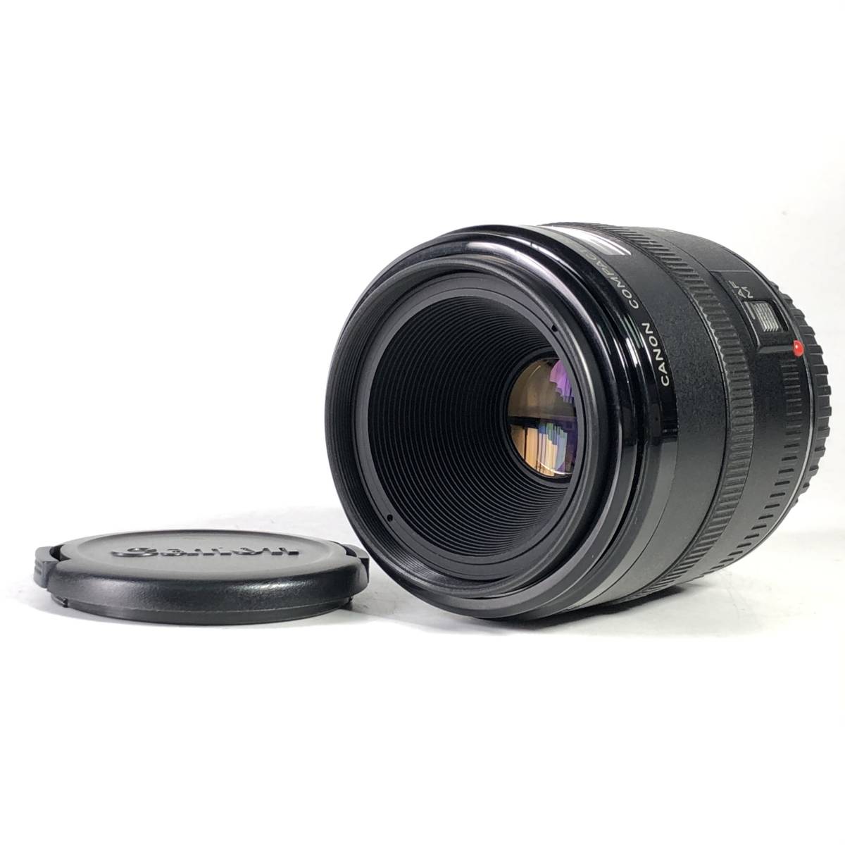 美品 Canon EF 50mm F2.5 COMPACT MACRO 単焦点 マクロ レンズ 一眼