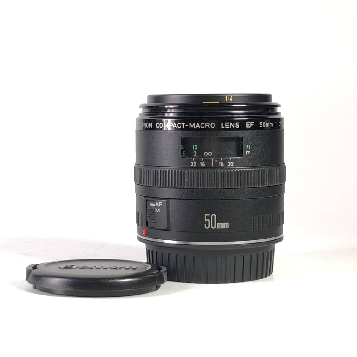 美品 Canon EF 50mm F2.5 COMPACT MACRO 単焦点 マクロ レンズ 一眼