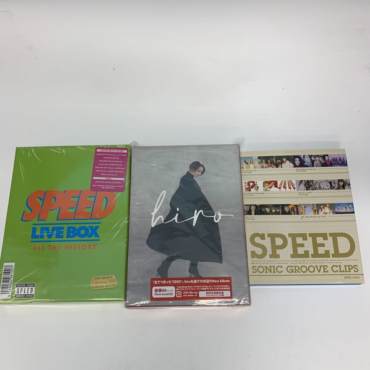 E-97 SPEED まとめて/ SPEED LIVE BOX - ALL THE HISTORY / hiro 0 