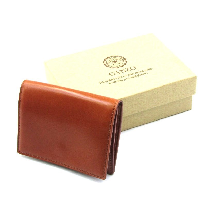 良品 GANZO ガンゾ 小銭入れ 57651 CORDOVAN LUCIDA コードバン ルチダ