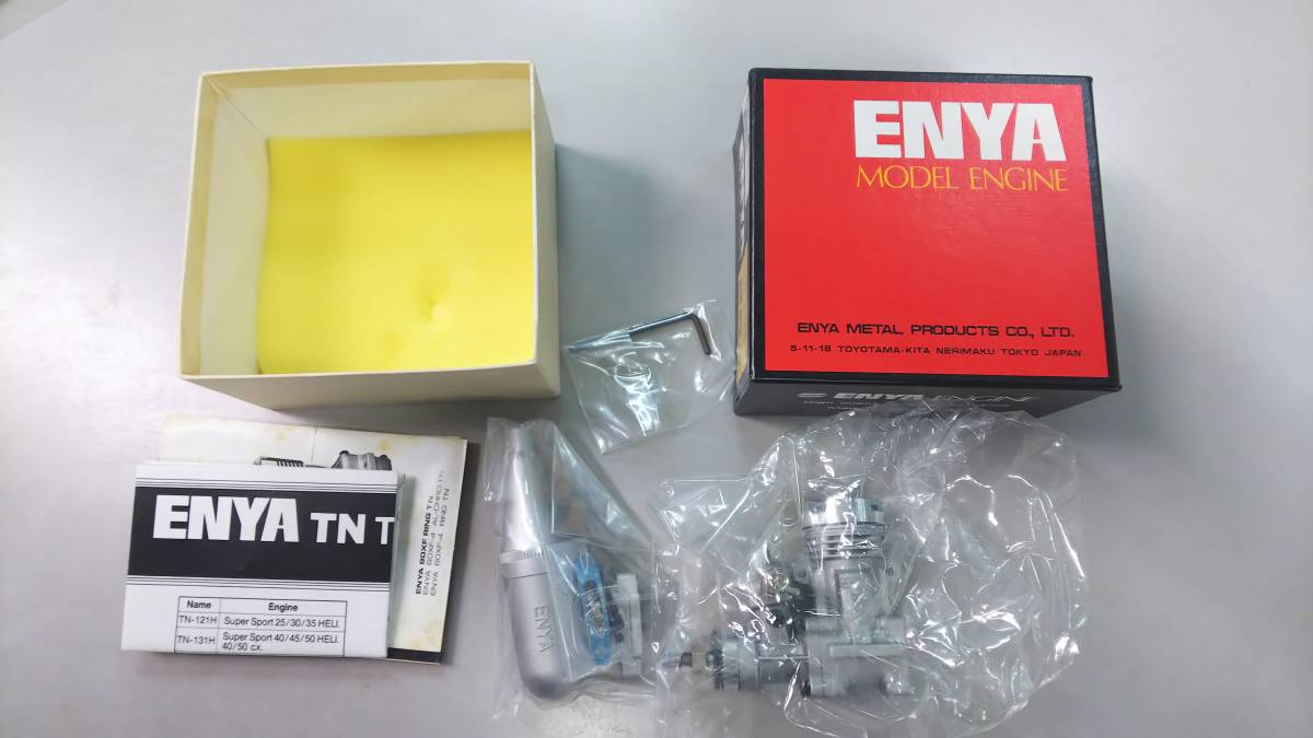 ENYA 35HELI.TNラジコンエンジン ENYA SS35 エンジン ジャンク ENYA 35-3B