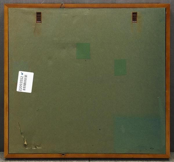 真作】【WISH】米陀寛 日本画 金泥仕様 牛図 〇日展参与 師:中村岳陵