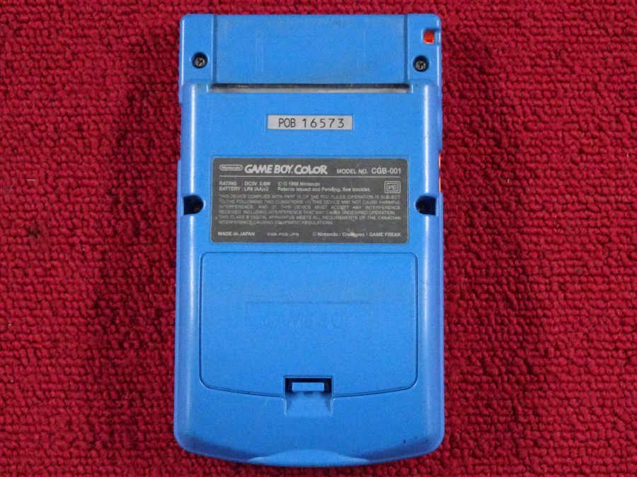 NINTENDO CGB-001 ゲームボーイカラー 本体 ポケモンセンター 難あり＊現状品【GH】