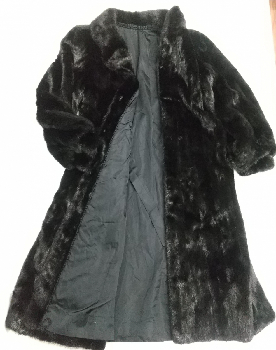最高級】SAGA MINK サガミンク リアルファー ロングコート 黒 セール 