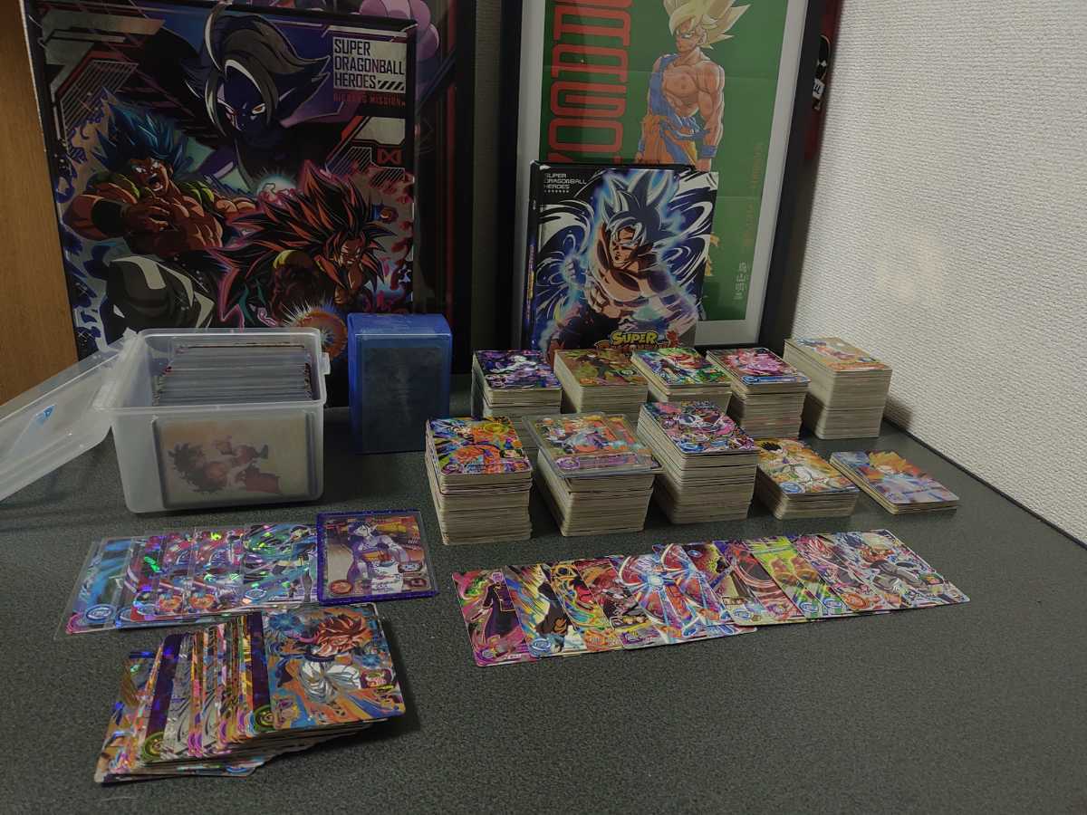 ドラゴンボールヒーローズ まとめ売り 引退品 コモン・レア無 星4大量 
