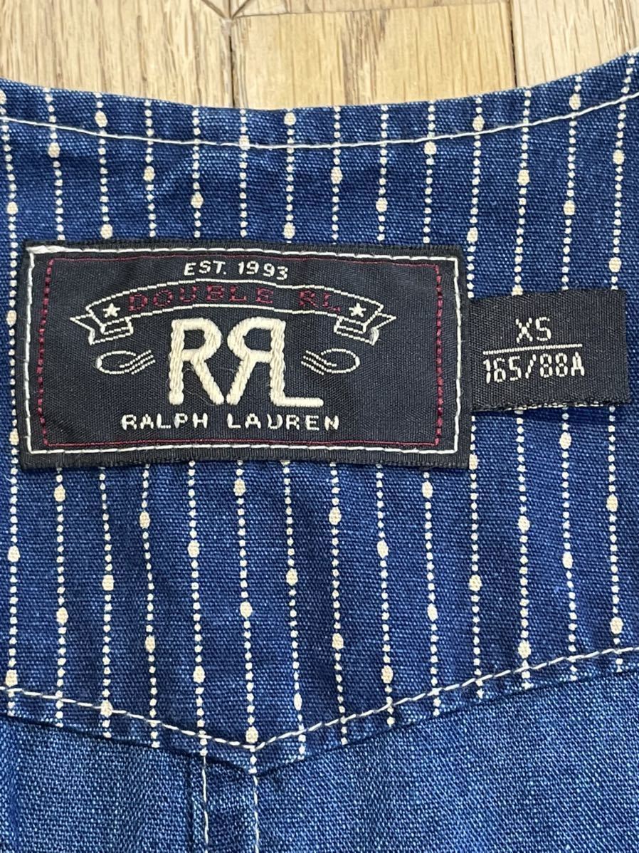 RRL インディゴウォバッシュベスト ダブルアールエル ラルフローレン 