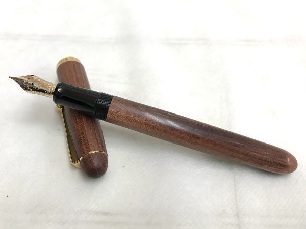 専門モールです PILOT パイロット 万年筆 木目調 ペン先 14K585 10