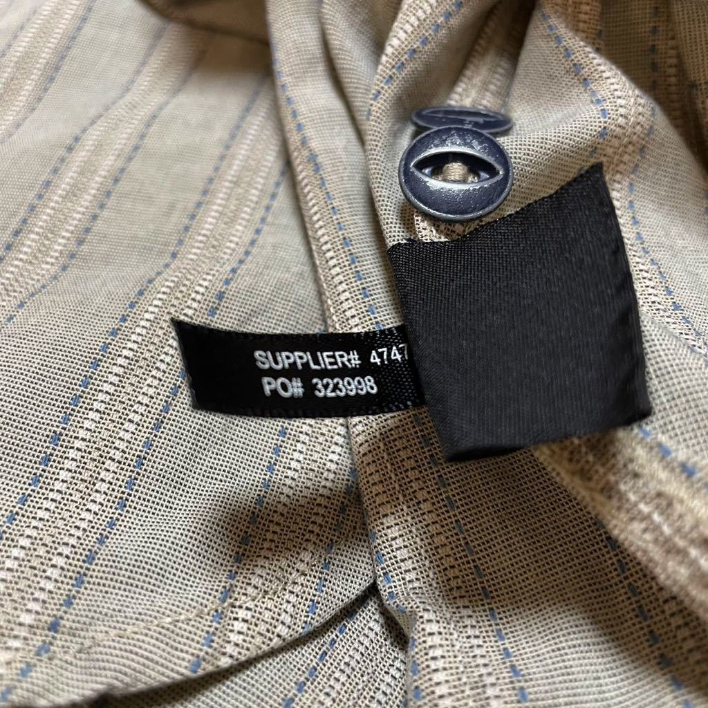 傑作】RRL “Striped Work Shirt” M ワーク シャツ ストライプ ブルー