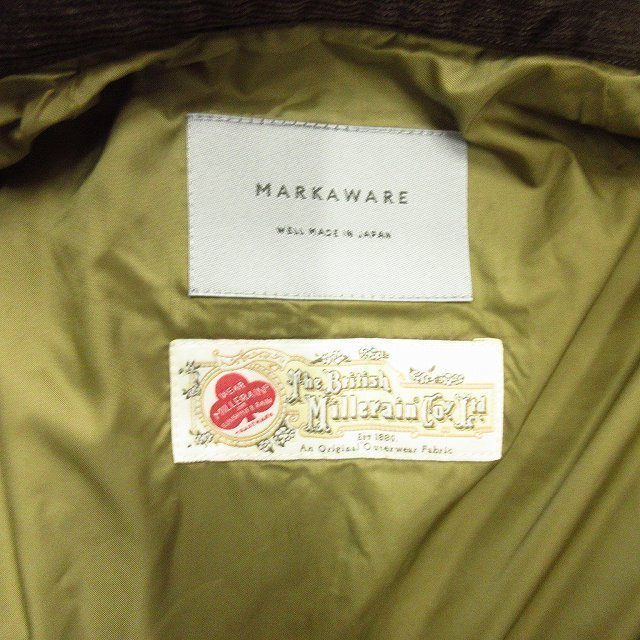 未使用品 14AW マーカウェア MARKA WARE ブリティッシュミラレーン 