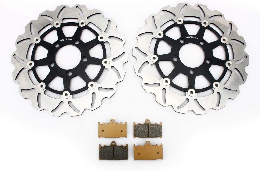 ■新品■SUZUKI(スズキ) SV1000S (2003~2007) 用TARAZON フロントブレーキディスクローター ステンレス製 ブレーキパッド付き