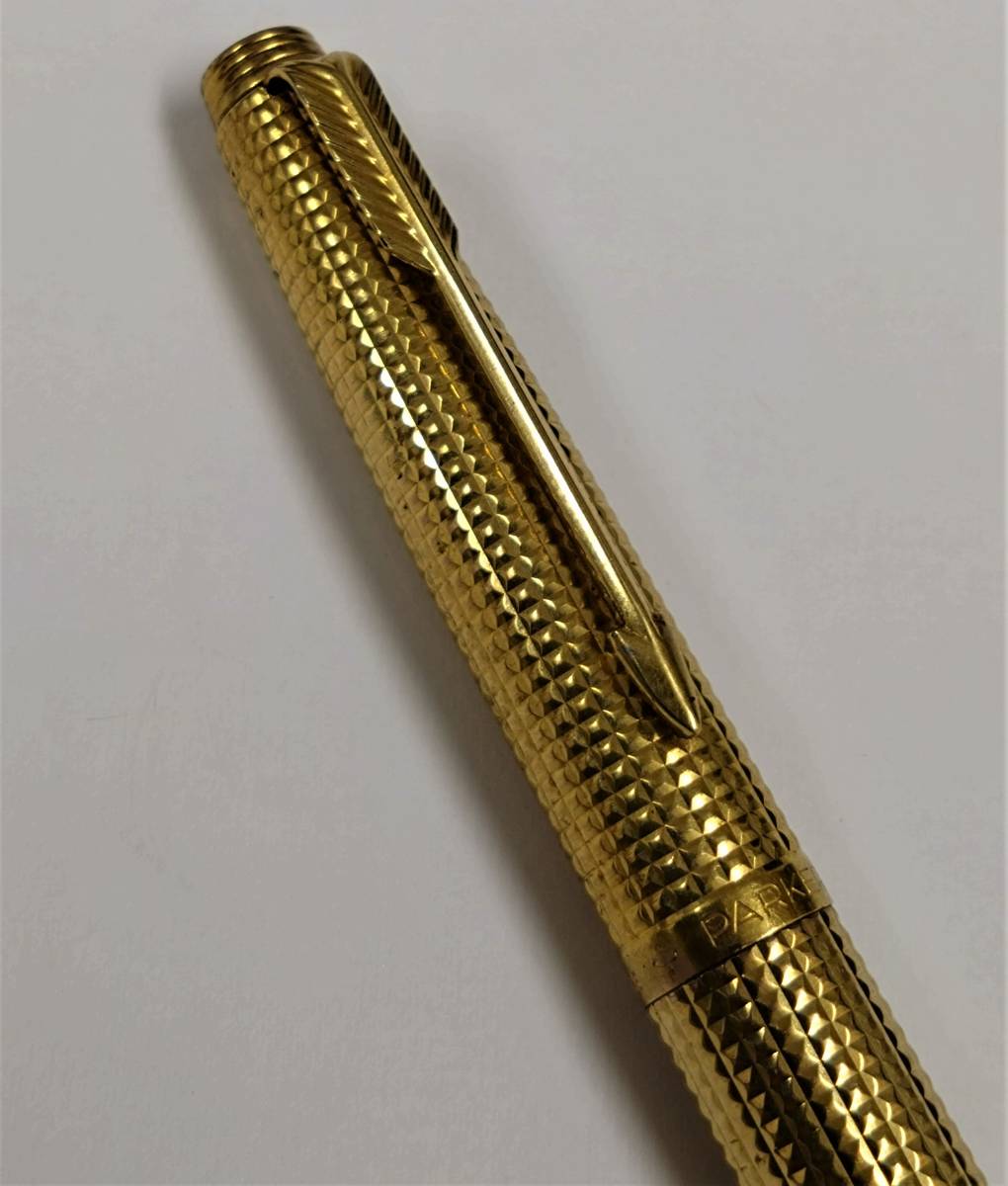 ◇ PARKER パーカー 万年筆 ペン先 14K POINT XF ゴールド 筆記用具