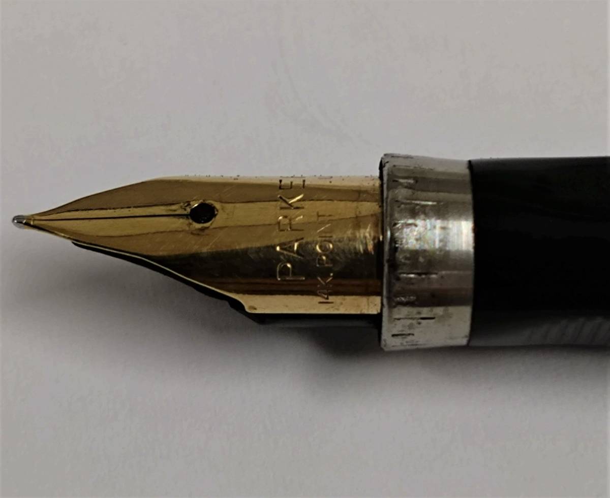 ◇ PARKER パーカー 万年筆 ペン先 14K POINT XF ゴールド 筆記用具