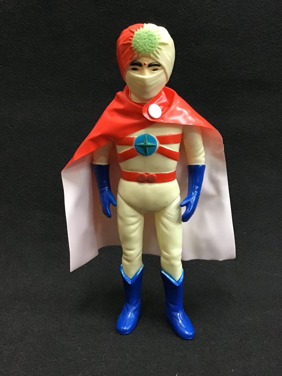 レインボーマン ソフビ人形 当時物 保管品 マスク マント メーカー不明