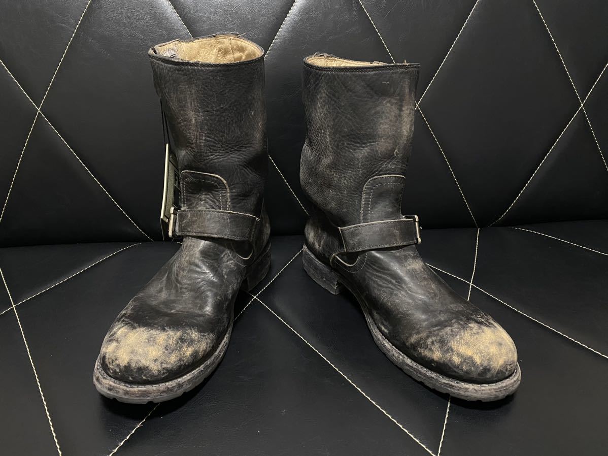 新品 未使用 FRYE フライ Boots 8D 87194 10 U.S ライダース 