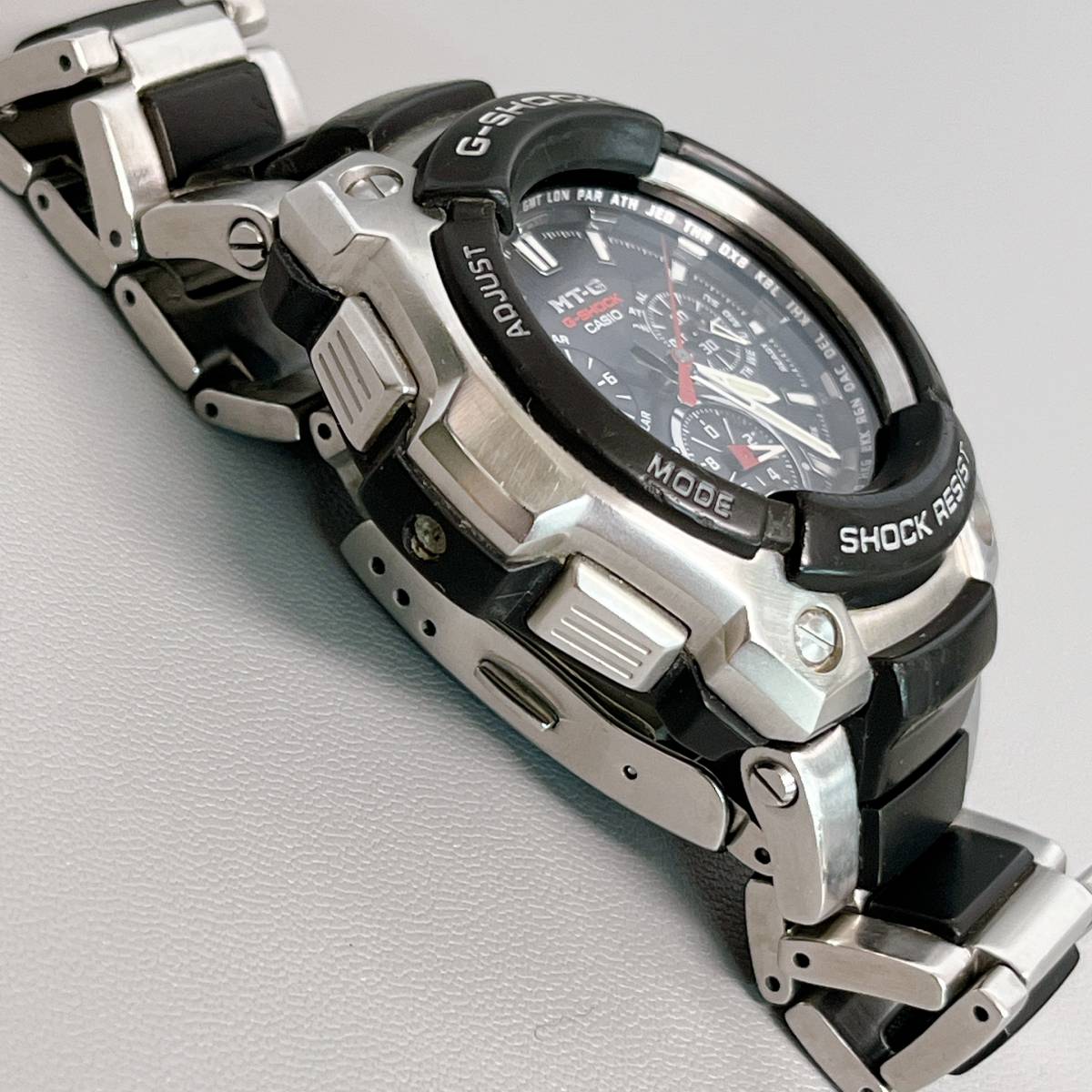 カシオ G-SHOCK Gショック MT-G MTG-1000 タフソーラー 電波 クロノ 
