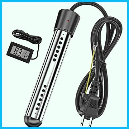 人気定番，お買い得 投げ込みヒーター 電気浸漬給湯器ロッド プールヒーター 1500w 自動電源オフ 浴槽用給湯器 インフレータブルプール 家庭(給湯設備)｜売買されたオークション情報、yahooの商品情報をアーカイ 給湯設備