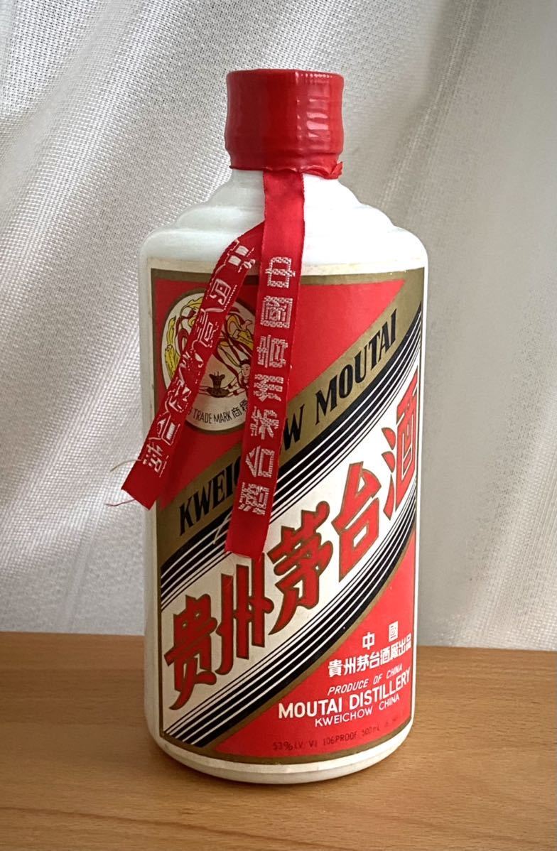 貴州茅台酒☆古酒未開栓☆KWEICHOW MOUTAI 天女ラベル／年次記載