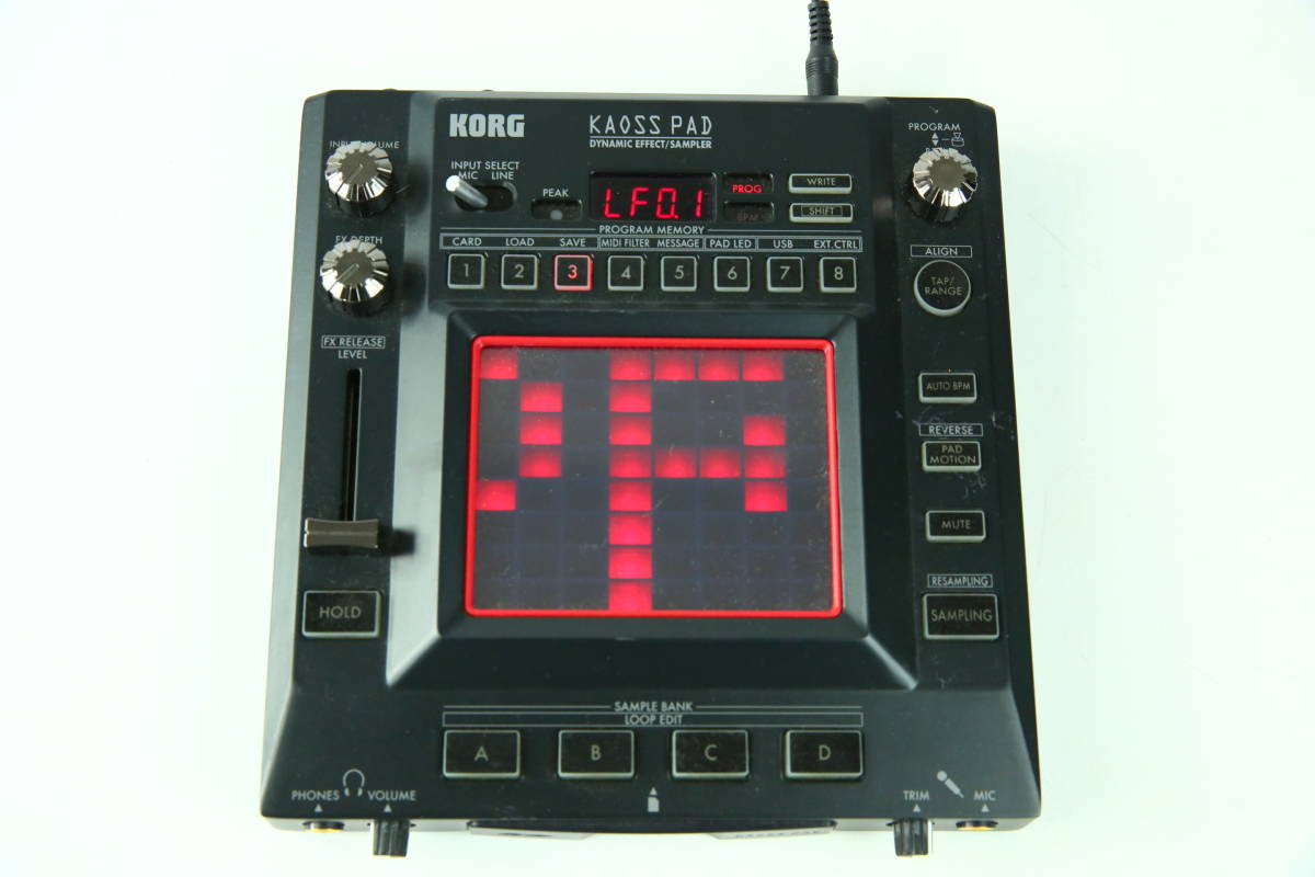 KAOSS KORG PAD QUAD コルグ - EFFECTS エフェクター V PROCESSOR