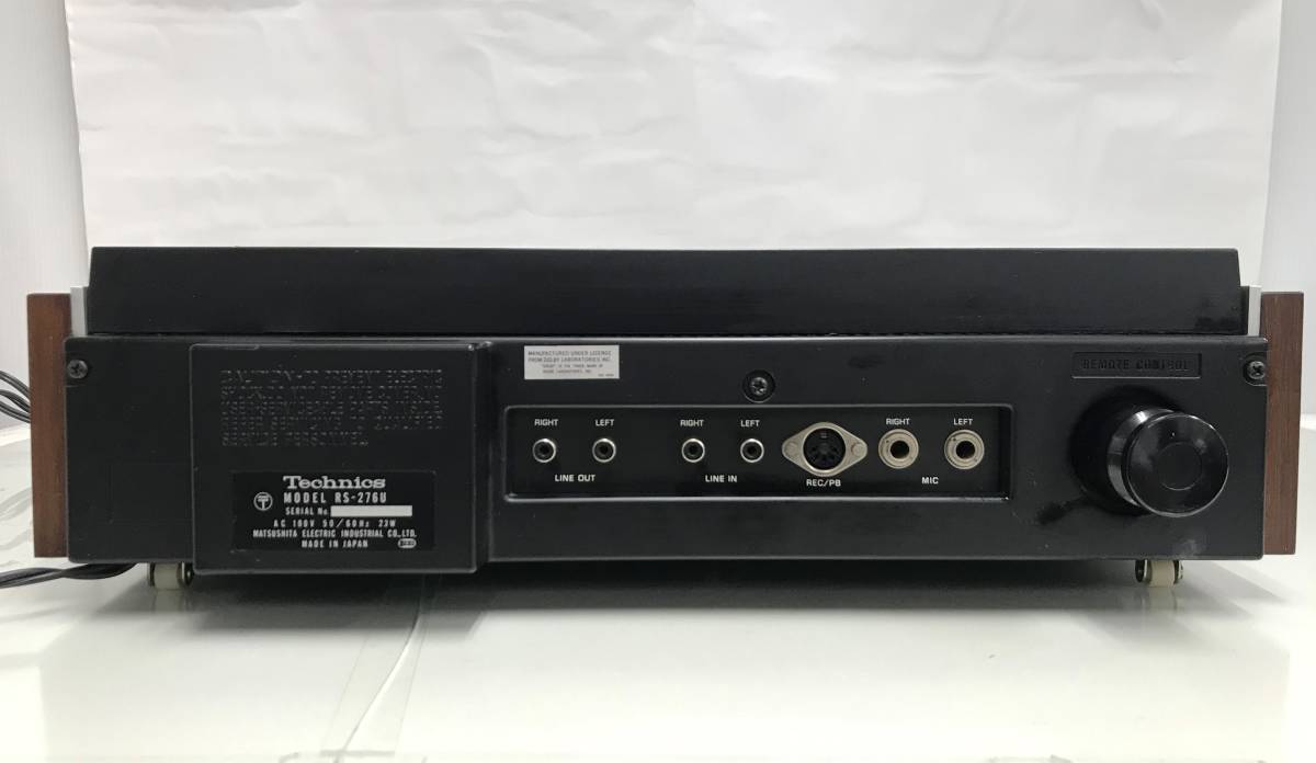 Technics RS-276U カセットデッキ ジャンク品 RS-276U｜Technics