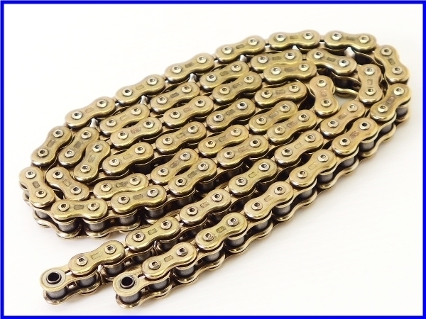 【S】良品♪999R EK Three-D ゴールドチェーン♪525Z♪