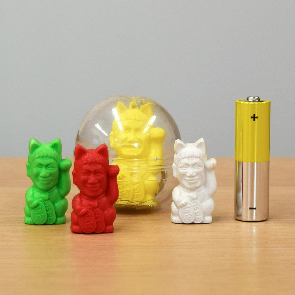 非売品】超レア③ 天才たけしの元気が出るテレビ 招き猫型 めざまし