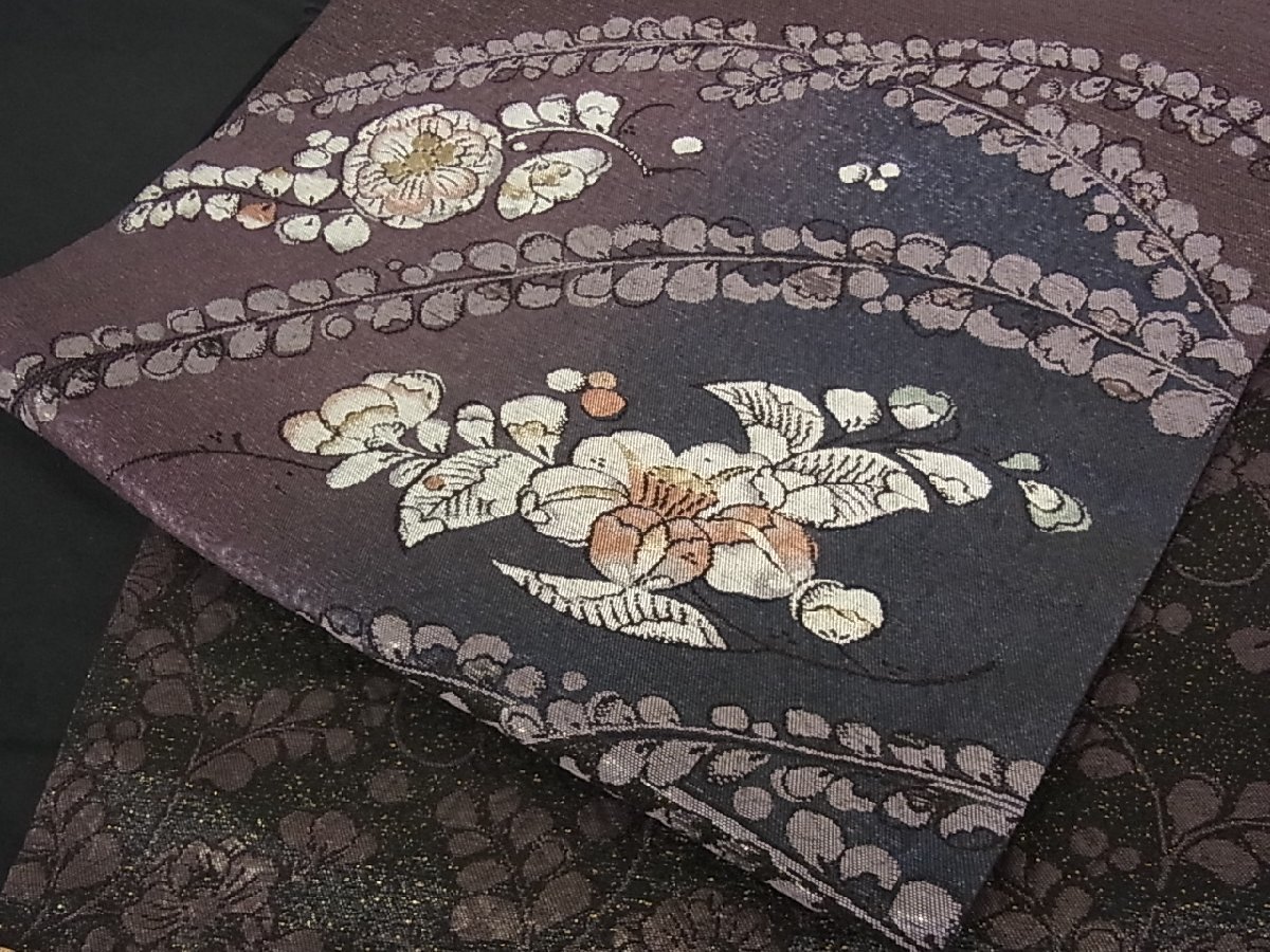 正絹 金糸 逸品 辻が花 正倉 太鼓柄袋帯 金銀糸 平和屋着物 絞り 作家
