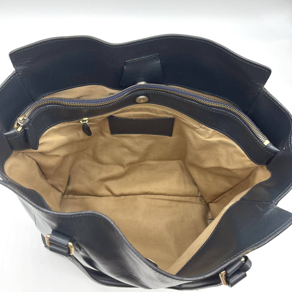 美品】ボルドリーニセレニア SHIPS別注 トートバッグ ビジネスバッグ 