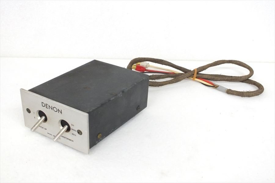 AU-320 DENON デノン MC昇圧トランス : 昇圧トランス CDENON 家電