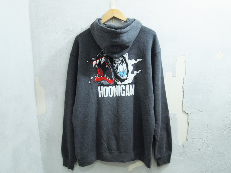 【本物保証，SALE】 HOONIGAN HOODIE パーカー フーディー フーニガン レーシング ディビジョン ケンブロック L チャコール F(Lサイズ)｜売買されたオークション情報、yahooの商品情報をアーカイブ公開 - オークファン Lサイズ