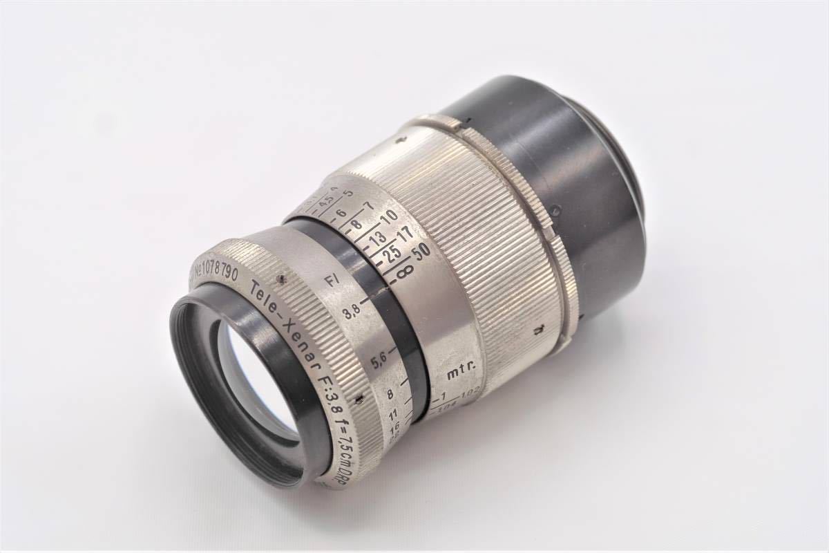 Cマウント Jos Schneider Tele-Xenar 7.5cm F3.8 Germany CINEレンズ