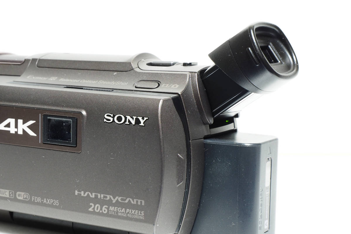 【全国無料，人気】 SONY 4Kハンディーカム FDR-AXP35 中古