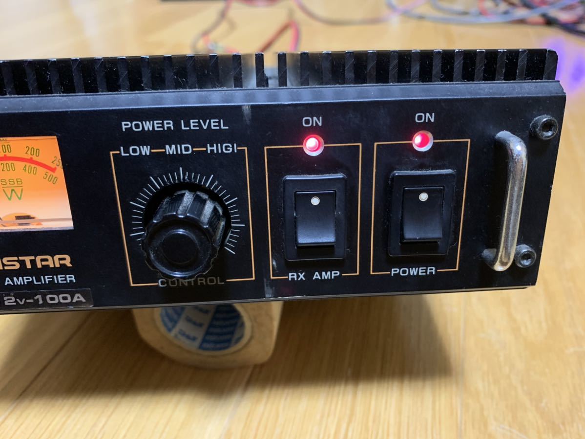 WHISTAR RFパワーアンプ MODEL 12V-100A 本体 Yahoo!オークション WHISTAR - 13.8V専用機 12V-100A 28Mhz CB WS-800