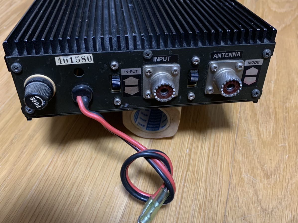WHISTAR RFパワーアンプ MODEL 12V-100A 本体 Yahoo!オークション WHISTAR - 13.8V専用機 12V-100A 28Mhz CB WS-800
