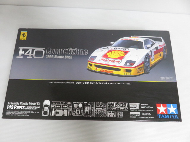 お得，2026 ⑪6-649 TAMIYA 1/24 フェラーリ F40 コンペティツィオーネ モンテシェル(フェラーリ)｜売買されたオークション情報、yahooの商品情報をアーカイブ公開 - オークファン フェラーリ