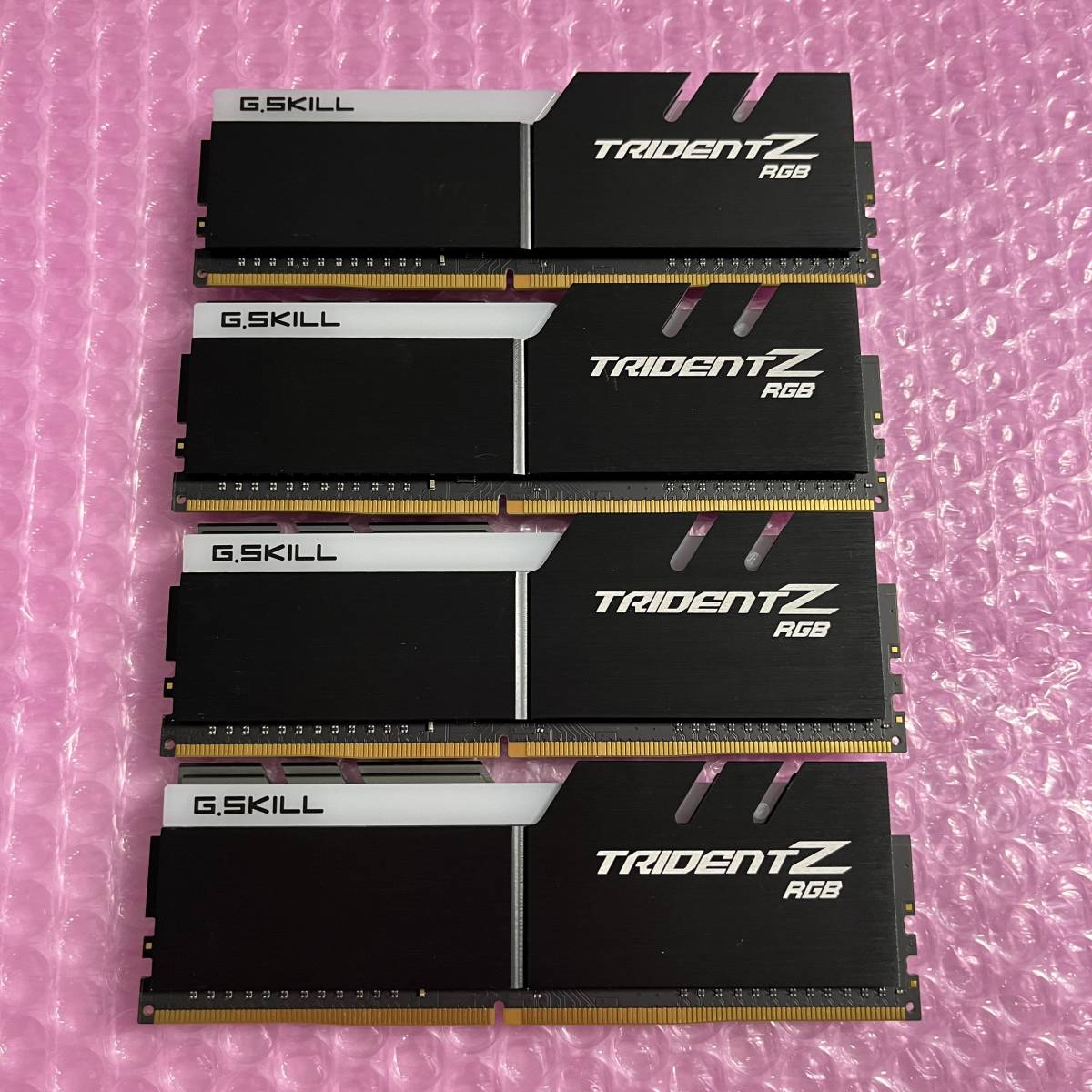 G.SKILL DDR4-3200 8GB x 4枚 計32GB Trident Z RGB CL16 PC4-25600 F4