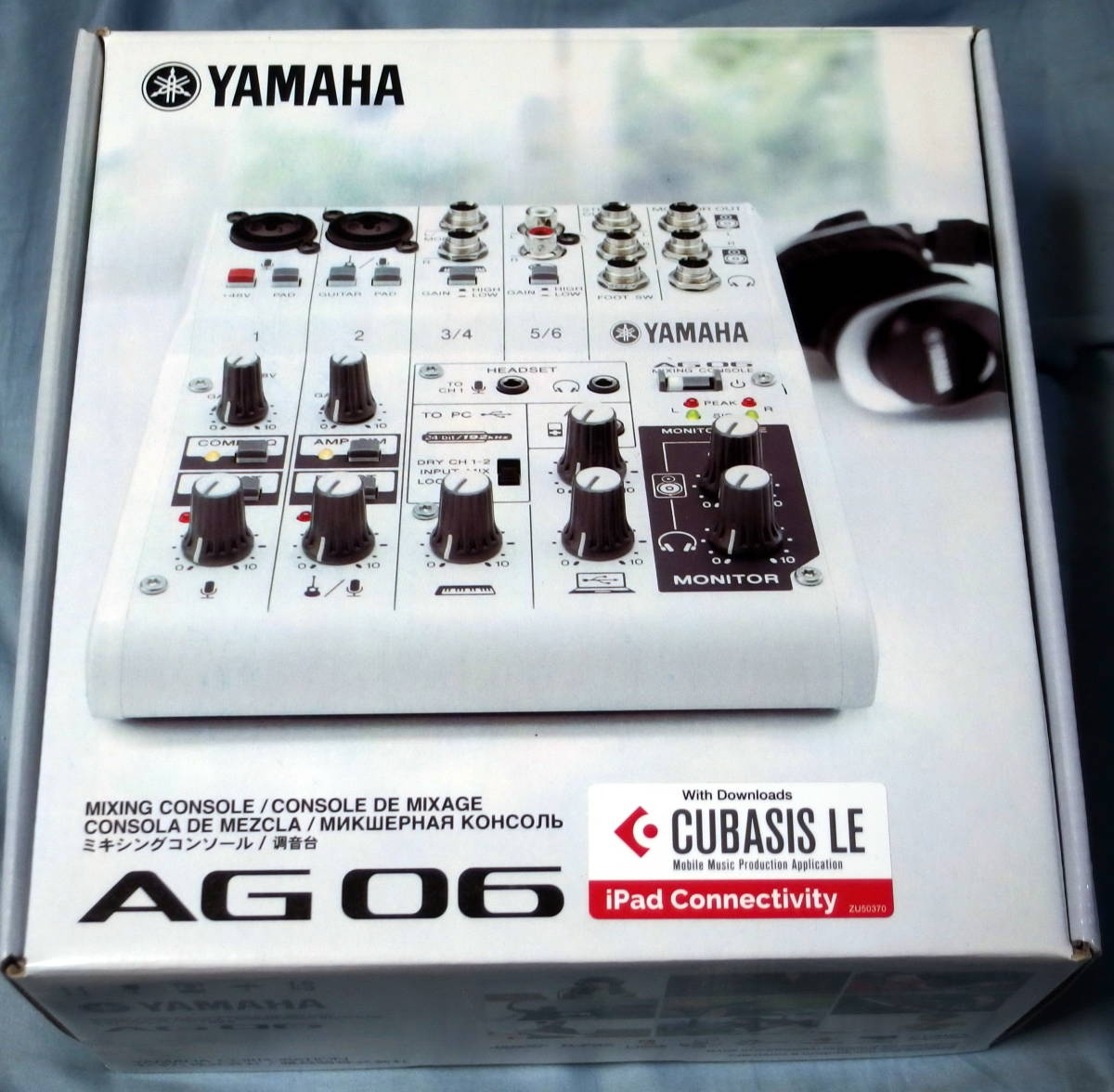 YAMAHA AG06 箱説付き オーディオインターフェイス ミキサー(ミキサー