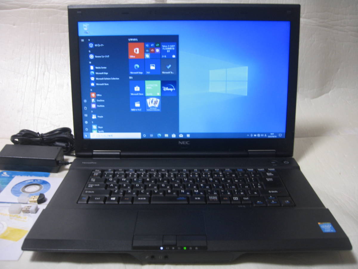 NEC VersaPro VC VK25TX-H (VK25T/X ) Windows 10 Pro 15.6型ワイド