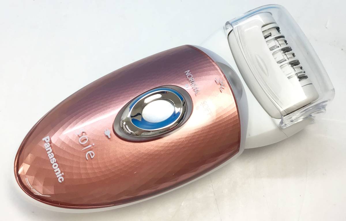 パナソニック soie 脱毛器 ES-ED97 2017年製 ピンク 角質ケア