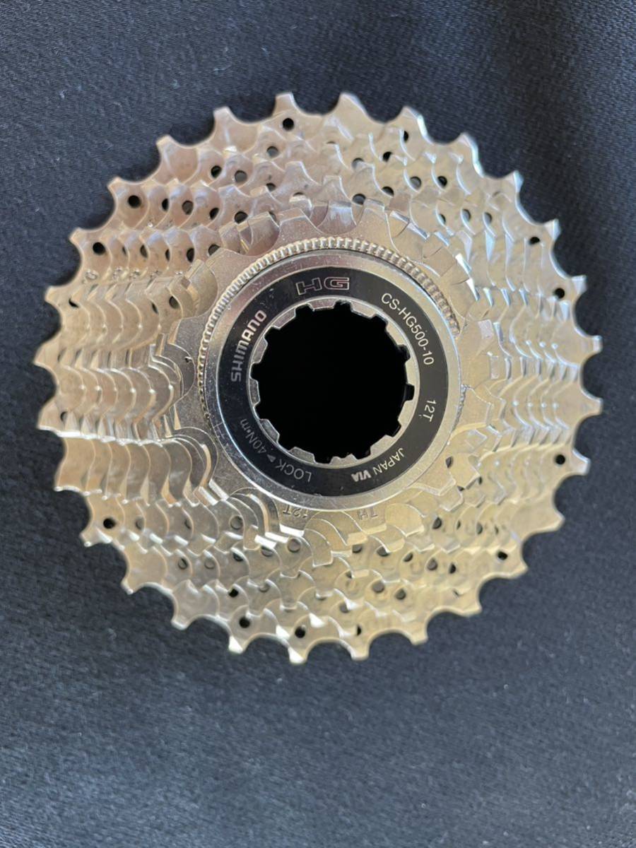 カセットスプロケット SHIMANO CS-HG500-10 12-28_1