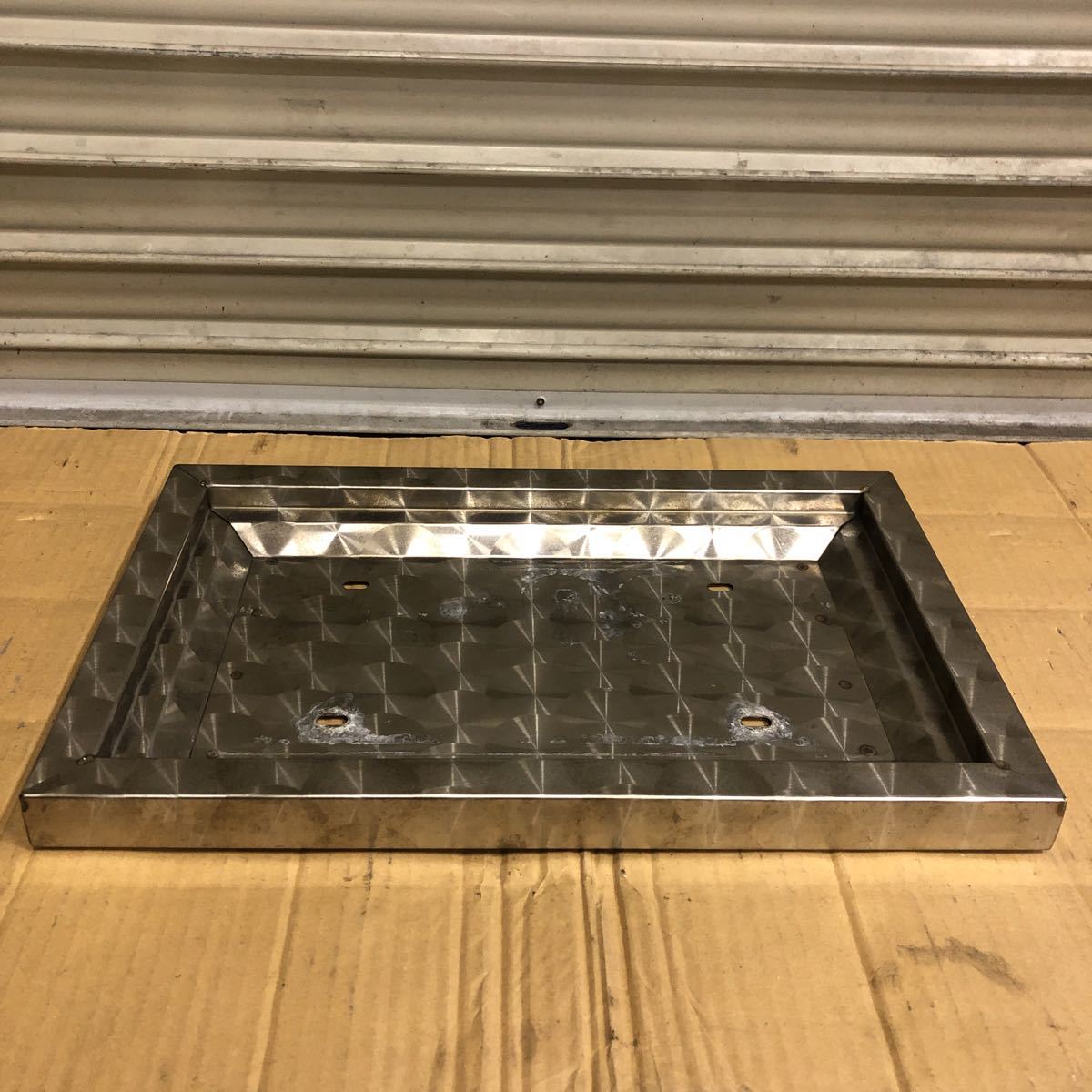 ナンバー枠 ステンレス ナンバー ウロコステンレス トラック デコトラ
