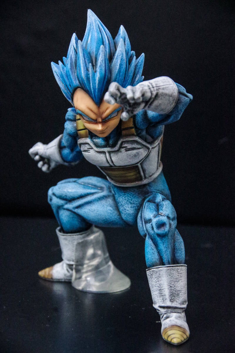 ドラゴンボール/フィギュア/リペイント/カスタムペイント/一番くじ/ベジータ/GRANDISTA/孫悟空/トランクス/魔人ブウ