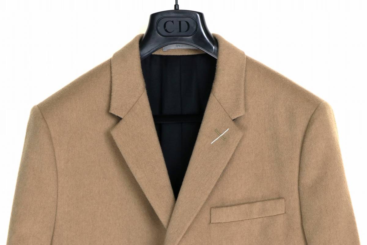 正規品 17aw Dior homme キャメル チェスターコート 46 DIOR Dior