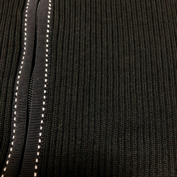 - Rene(ルネ) rene リボン ブラック 0 ルネ Rene 長袖セーター サイズ34 S - 黒 レディース 2020年/ジップアップ/パール/ラインストーン トップス