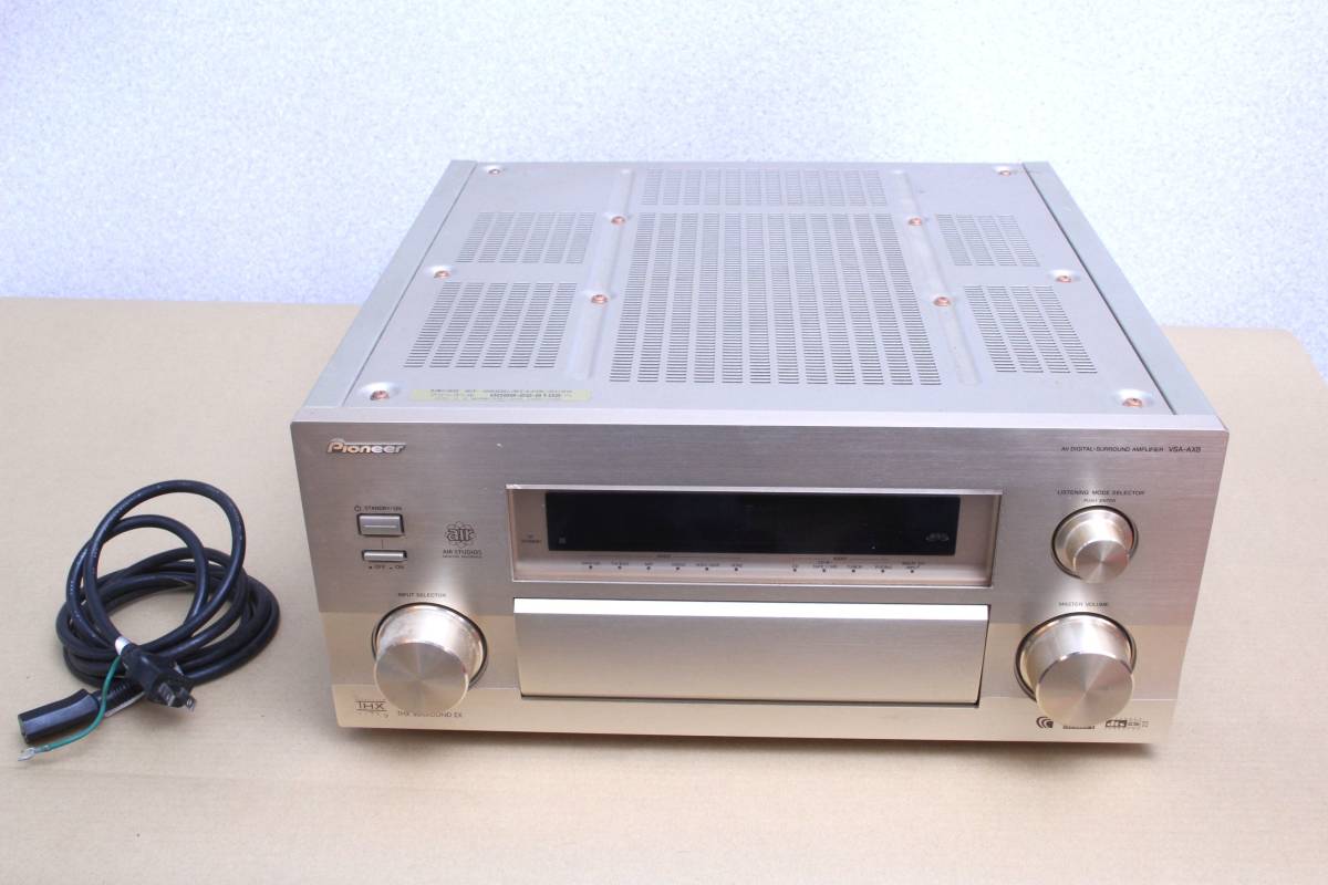 【全国無料，定番人気】 通電OK Pioneer パイオニア AVアンプ VSA-AX8 サラウンド 7.1ch 10/18-17(パイオニア)｜売買されたオークション情報、yahooの商品情報をアーカイブ公開 - オークファン パイオニア