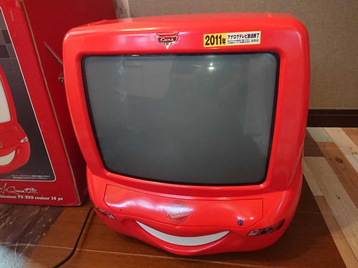 ☆1スタ☆ 株式会社ラナ ディズニー PIXAR カーズ ブラウン管テレビ